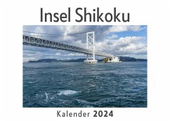 Cover Insel Shikoku (Wandkalender 2024, Kalender DIN A4 quer, Monatskalender im Querformat mit Kalendarium, Das perfekte Geschenk)
