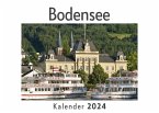 Bodensee (Wandkalender 2024, Kalender DIN A4 quer, Monatskalender im Querformat mit Kalendarium, Das perfekte Geschenk)