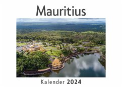 Mauritius (Wandkalender 2024, Kalender DIN A4 quer, Monatskalender im Querformat mit Kalendarium, Das perfekte Geschenk) - Müller, Anna