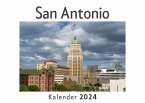 San Antonio (Wandkalender 2024, Kalender DIN A4 quer, Monatskalender im Querformat mit Kalendarium, Das perfekte Geschenk)