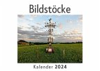 Bildstöcke (Wandkalender 2024, Kalender DIN A4 quer, Monatskalender im Querformat mit Kalendarium, Das perfekte Geschenk)