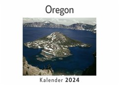 Oregon (Wandkalender 2024, Kalender DIN A4 quer, Monatskalender im Querformat mit Kalendarium, Das perfekte Geschenk) - Müller, Anna