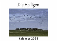 Die Halligen (Wandkalender 2024, Kalender DIN A4 quer, Monatskalender im Querformat mit Kalendarium, Das perfekte Geschenk) - Müller, Anna