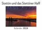 Stettin und das Stettiner Haff (Wandkalender 2024, Kalender DIN A4 quer, Monatskalender im Querformat mit Kalendarium, Das perfekte Geschenk)