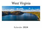 West Virginia (Wandkalender 2024, Kalender DIN A4 quer, Monatskalender im Querformat mit Kalendarium, Das perfekte Geschenk)