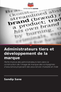 Administrateurs tiers et développement de la marque - Sane, Sandip