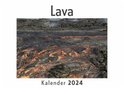 Lava (Wandkalender 2024, Kalender DIN A4 quer, Monatskalender im Querformat mit Kalendarium, Das perfekte Geschenk) - Müller, Anna