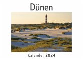 Dünen (Wandkalender 2024, Kalender DIN A4 quer, Monatskalender im Querformat mit Kalendarium, Das perfekte Geschenk)