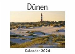 Dünen (Wandkalender 2024, Kalender DIN A4 quer, Monatskalender im Querformat mit Kalendarium, Das perfekte Geschenk) - Müller, Anna