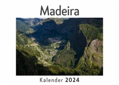 Cover Madeira (Wandkalender 2024, Kalender DIN A4 quer, Monatskalender im Querformat mit Kalendarium, Das perfekte Geschenk)