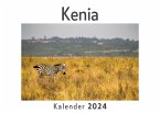 Kenia (Wandkalender 2024, Kalender DIN A4 quer, Monatskalender im Querformat mit Kalendarium, Das perfekte Geschenk)