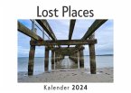 Lost Places (Wandkalender 2024, Kalender DIN A4 quer, Monatskalender im Querformat mit Kalendarium, Das perfekte Geschenk)