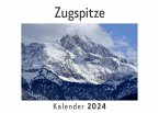 Zugspitze (Wandkalender 2024, Kalender DIN A4 quer, Monatskalender im Querformat mit Kalendarium, Das perfekte Geschenk)
