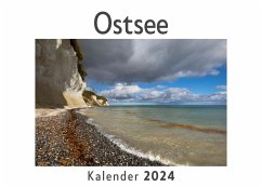 Ostsee (Wandkalender 2024, Kalender DIN A4 quer, Monatskalender im Querformat mit Kalendarium, Das perfekte Geschenk) - Müller, Anna