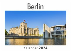 Berlin (Wandkalender 2024, Kalender DIN A4 quer, Monatskalender im Querformat mit Kalendarium, Das perfekte Geschenk) - Müller, Anna