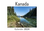 Kanada (Wandkalender 2024, Kalender DIN A4 quer, Monatskalender im Querformat mit Kalendarium, Das perfekte Geschenk)