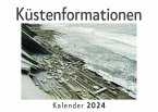 Küstenformationen (Wandkalender 2024, Kalender DIN A4 quer, Monatskalender im Querformat mit Kalendarium, Das perfekte Geschenk)