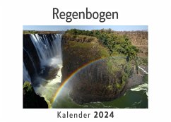 Regenbogen (Wandkalender 2024, Kalender DIN A4 quer, Monatskalender im Querformat mit Kalendarium, Das perfekte Geschenk) - Müller, Anna