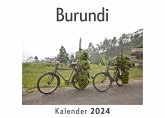 Burundi (Wandkalender 2024, Kalender DIN A4 quer, Monatskalender im Querformat mit Kalendarium, Das perfekte Geschenk)
