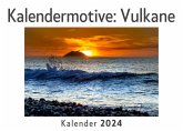 Kalendermotive: Vulkane (Wandkalender 2024, Kalender DIN A4 quer, Monatskalender im Querformat mit Kalendarium, Das perfekte Geschenk)
