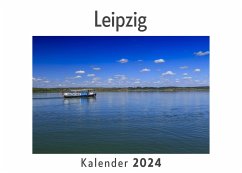 Cover Leipzig (Wandkalender 2024, Kalender DIN A4 quer, Monatskalender im Querformat mit Kalendarium, Das perfekte Geschenk)