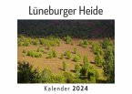 Lüneburger Heide (Wandkalender 2024, Kalender DIN A4 quer, Monatskalender im Querformat mit Kalendarium, Das perfekte Geschenk)