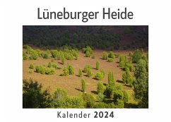 Lüneburger Heide (Wandkalender 2024, Kalender DIN A4 quer, Monatskalender im Querformat mit Kalendarium, Das perfekte Geschenk) - Müller, Anna