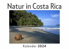 Cover Natur in Costa Rica (Wandkalender 2024, Kalender DIN A4 quer, Monatskalender im Querformat mit Kalendarium, Das perfekte Geschenk)