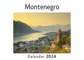 Montenegro (Wandkalender 2024, Kalender DIN A4 quer, Monatskalender im Querformat mit Kalendarium, Das perfekte Geschenk)