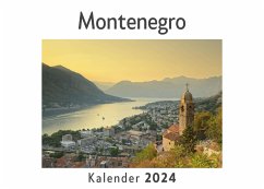 Montenegro (Wandkalender 2024, Kalender DIN A4 quer, Monatskalender im Querformat mit Kalendarium, Das perfekte Geschenk) - Müller, Anna