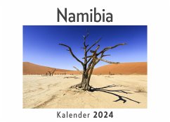 Namibia (Wandkalender 2024, Kalender DIN A4 quer, Monatskalender im Querformat mit Kalendarium, Das perfekte Geschenk) - Müller, Anna