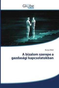 Cover A bizalom szerepe a gazdasági kapcsolatokban