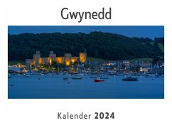 Gwynedd (Wandkalender 2024, Kalender DIN A4 quer, Monatskalender im Querformat mit Kalendarium, Das perfekte Geschenk) - Müller, Anna