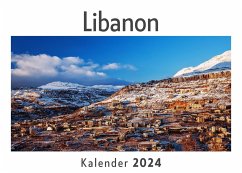 Libanon (Wandkalender 2024, Kalender DIN A4 quer, Monatskalender im Querformat mit Kalendarium, Das perfekte Geschenk) - Müller, Anna