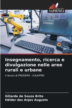 Insegnamento, ricerca e divulgazione nelle aree rurali e urbane - de Souza Brito, Giliarde;dos Anjos Augusto, Hélder