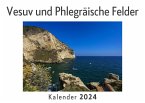 Vesuv und Phlegräische Felder (Wandkalender 2024, Kalender DIN A4 quer, Monatskalender im Querformat mit Kalendarium, Das perfekte Geschenk)