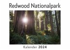 Redwood Nationalpark (Wandkalender 2024, Kalender DIN A4 quer, Monatskalender im Querformat mit Kalendarium, Das perfekte Geschenk)