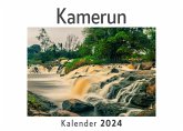 Kamerun (Wandkalender 2024, Kalender DIN A4 quer, Monatskalender im Querformat mit Kalendarium, Das perfekte Geschenk)