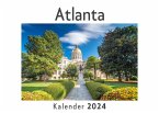 Atlanta (Wandkalender 2024, Kalender DIN A4 quer, Monatskalender im Querformat mit Kalendarium, Das perfekte Geschenk)