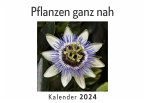 Pflanzen ganz nah (Wandkalender 2024, Kalender DIN A4 quer, Monatskalender im Querformat mit Kalendarium, Das perfekte Geschenk)