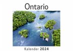 Ontario (Wandkalender 2024, Kalender DIN A4 quer, Monatskalender im Querformat mit Kalendarium, Das perfekte Geschenk)