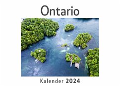 Ontario (Wandkalender 2024, Kalender DIN A4 quer, Monatskalender im Querformat mit Kalendarium, Das perfekte Geschenk) - Müller, Anna