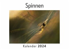 Spinnen (Wandkalender 2024, Kalender DIN A4 quer, Monatskalender im Querformat mit Kalendarium, Das perfekte Geschenk) - Müller, Anna