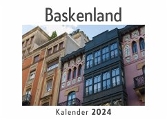 Baskenland (Wandkalender 2024, Kalender DIN A4 quer, Monatskalender im Querformat mit Kalendarium, Das perfekte Geschenk) - Müller, Anna