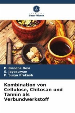 Kombination von Cellulose, Chitosan und Tannin als Verbundwerkstoff - Brindha Devi, P.;Jayasuryan, S.;Surya Prakash, P.