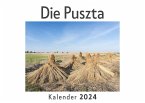 Die Puszta (Wandkalender 2024, Kalender DIN A4 quer, Monatskalender im Querformat mit Kalendarium, Das perfekte Geschenk)