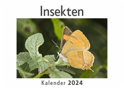 Insekten (Wandkalender 2024, Kalender DIN A4 quer, Monatskalender im Querformat mit Kalendarium, Das perfekte Geschenk) - Müller, Anna