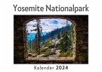 Yosemite Nationalpark (Wandkalender 2024, Kalender DIN A4 quer, Monatskalender im Querformat mit Kalendarium, Das perfekte Geschenk)