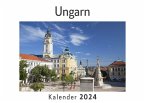 Ungarn (Wandkalender 2024, Kalender DIN A4 quer, Monatskalender im Querformat mit Kalendarium, Das perfekte Geschenk)