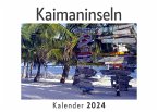 Kaimaninseln (Wandkalender 2024, Kalender DIN A4 quer, Monatskalender im Querformat mit Kalendarium, Das perfekte Geschenk)